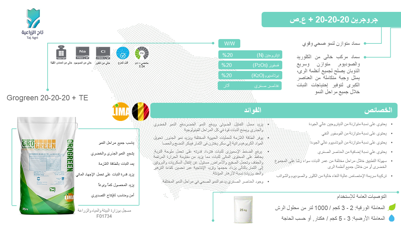 جروجرين 20-20-20